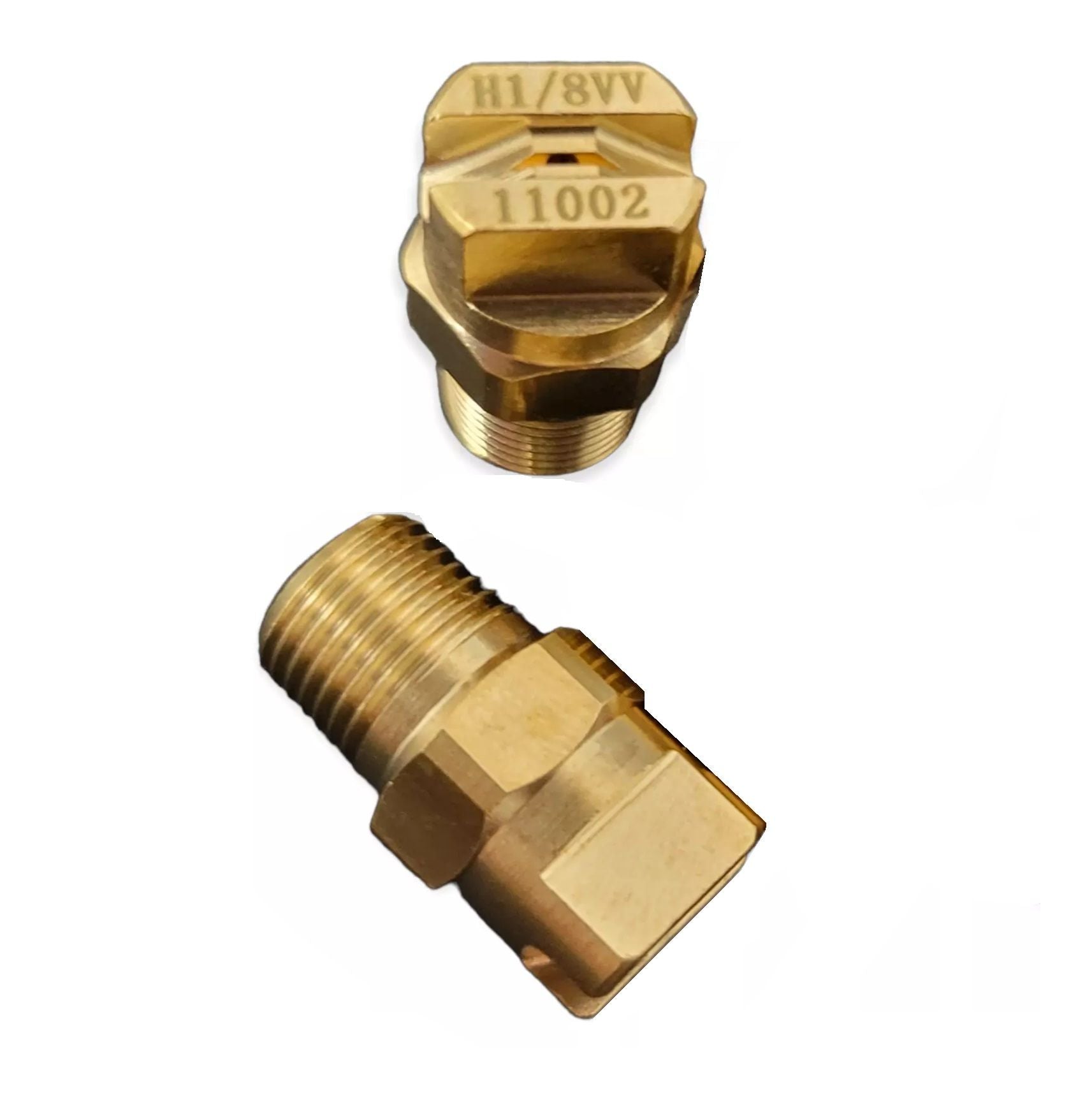Brass Spray Nozzles - H1/8VV 11002 (J2VB-11002) - 2-pack – Daimer