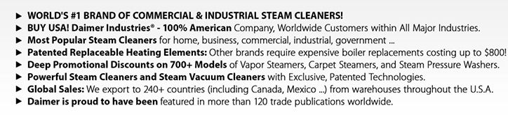 Daimer Steam Vacuum Cleaners
