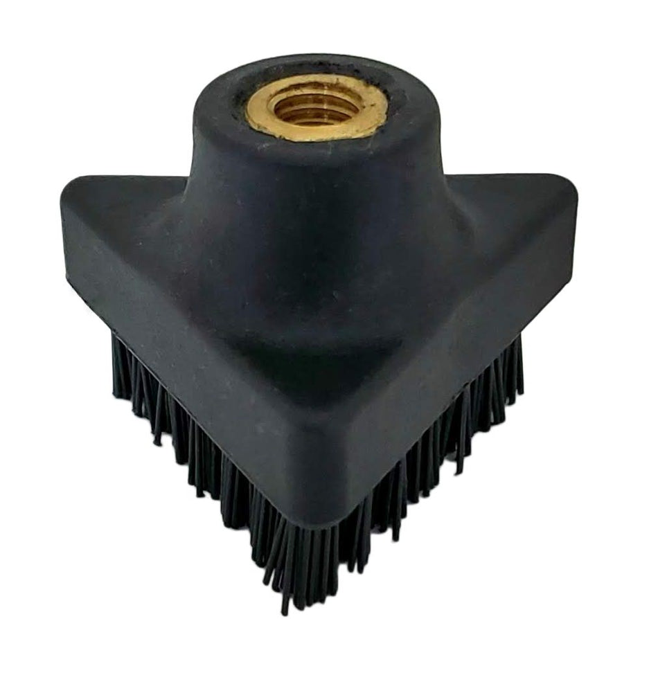 Threaded Small Triangular Brush
