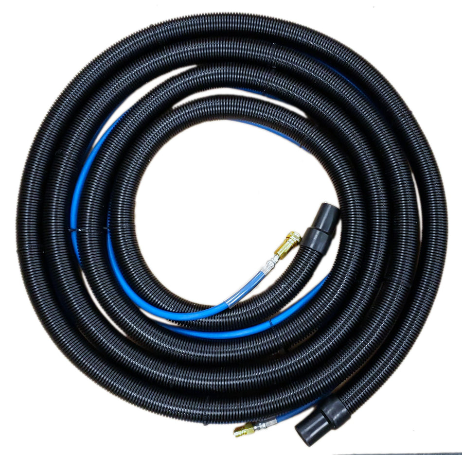 25' Combo Solution/Vacuum Hose for XPC-9200 & XPH-9300 (TA1562599-4MF) (Black Vacuum Hose)